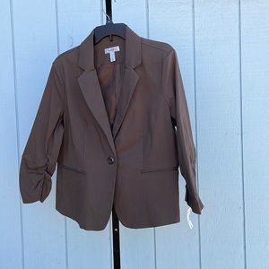 Dress Barn Blazer Brown Size XL